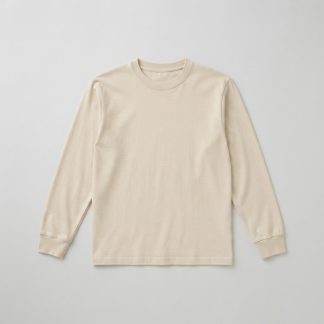 Winter Ecru Slub Jersey Long-Sleeve Tee