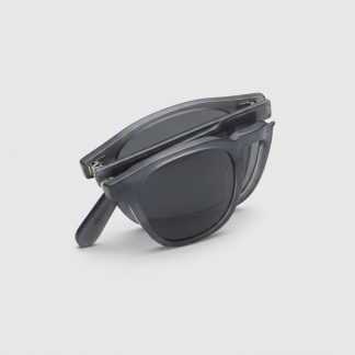 Winter Slate Brushed Steel Sunglasses